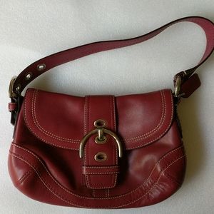 Coach Hobo Soho Bag Purse G0779-F10909 RED